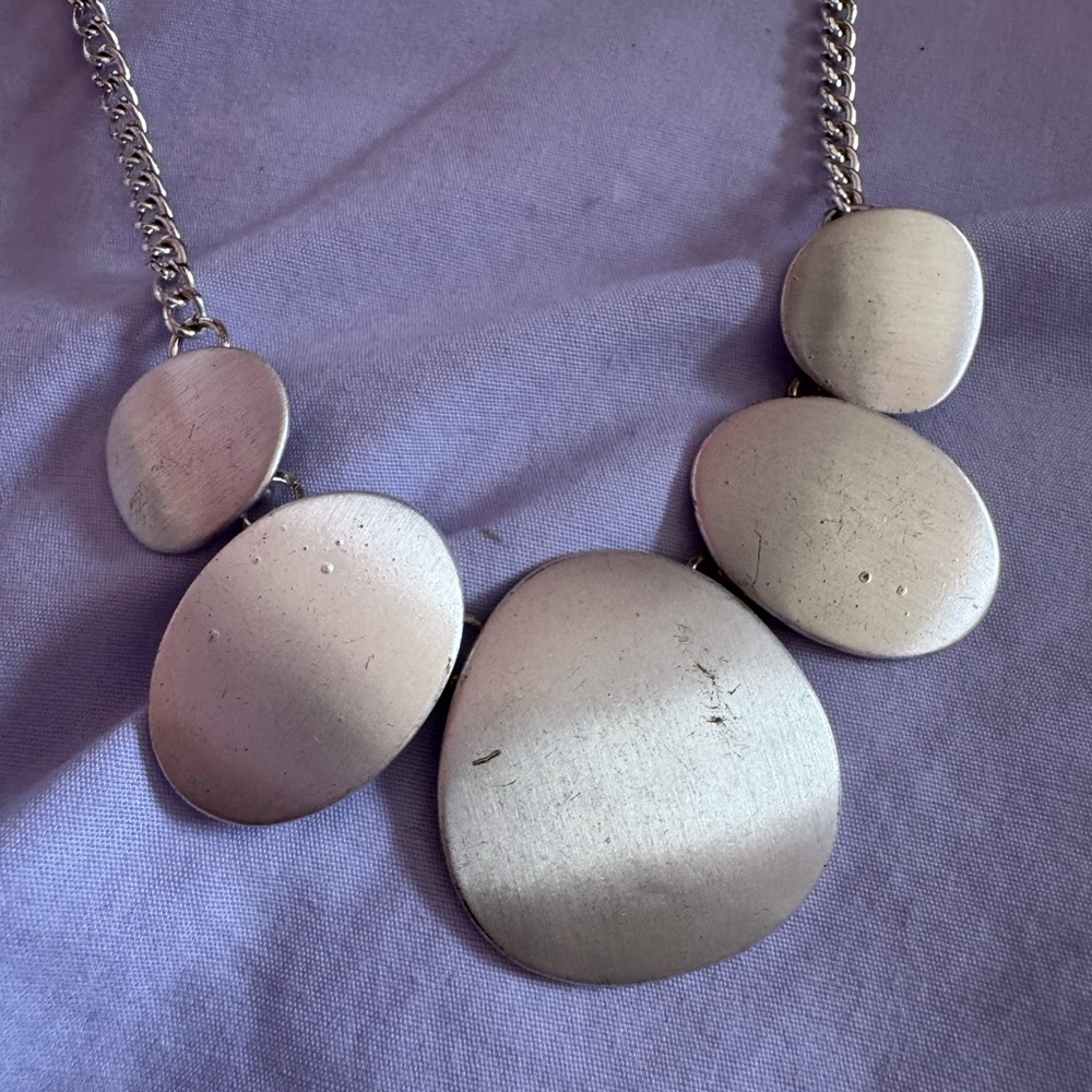 Claire's Chic Silver Necklace